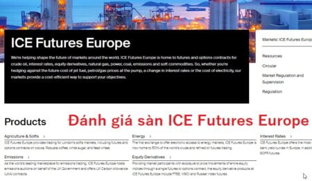 đánh giá sàn ICE Futures Europe